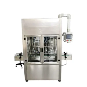 High viscosity liquid filling machine for thick products like paste and sauce